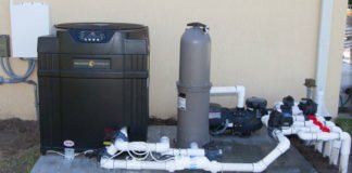 How to install and operate a swimming pool heat pump