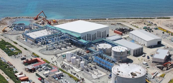 Casablanca desalination plant in Morocco