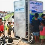 ​Planet Water ​AquaBlock ​located in a ​relocation camp ​in Lombok, ​Indonesia
