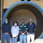 Endress+Hauser delivers massive magnetic flow meter to a large water project in S. Africa