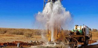 Water borehole drilling and pumping process Zambia commissions industrial borehole in George