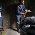 Drinking Water for the Maasai in the steppe of Tanzania