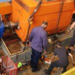 Repair of water pump at Northdene in South Africa complete