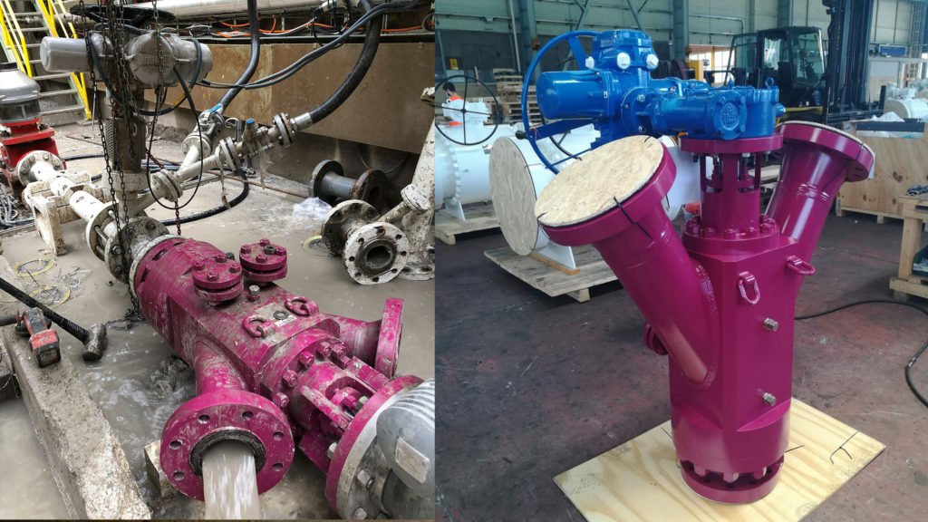 High-Pressure Backfill Valves for underground mining projects