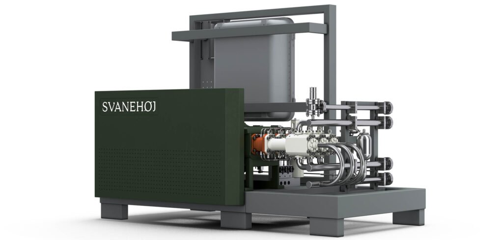 Svanehøj develops a complete high-pressure marine pump unit for LNG fuel