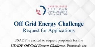 Africa invited to USADF Off-Grid Energy Challenge Africa invited to USADF Off-Grid Energy Challenge