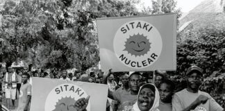 Kenya’s First Nuclear Project Sparks Fierce Opposition Protesters in Kilifi oppose the Kenya nuclear project during a public demonstration