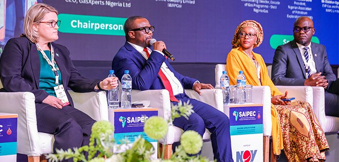 Delegates networking at SAIPEC 2026 Nigeria energy conference in Lagos. Delegates networking at SAIPEC 2026 Nigeria energy conference in Lagos.