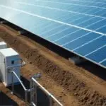 solar plant and energy battery