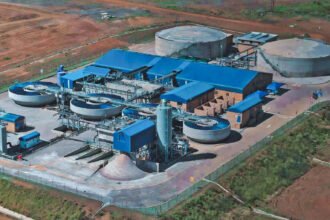 Nafasi Water advanced reclamation facility treating mining-impacted water in Southern Africa