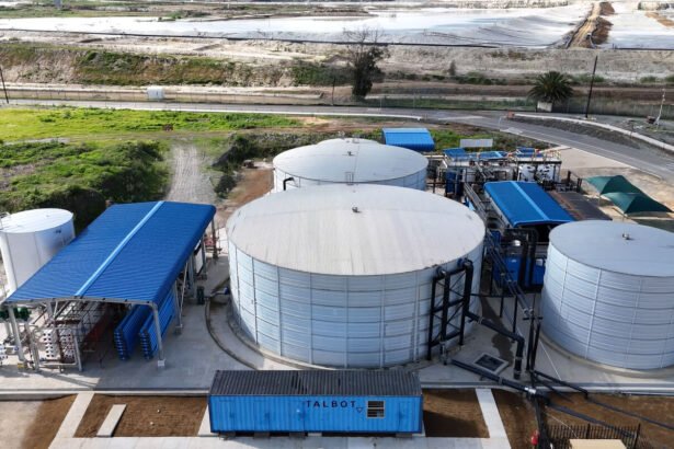 Talbot doubles Evander mine water capacity without shutdown