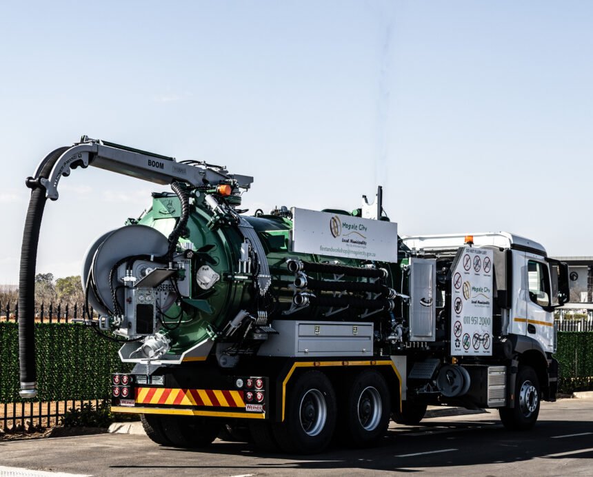 Mogale City Adopts Water Recycling Equipment for Stormwater Maintenance